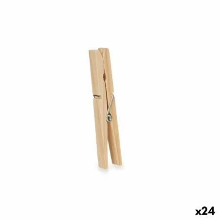 Прищепки Деревянный 13 x 24 x 3 cm 12 x 24 x 3 cm 1,2 x 9 x 9 cm набор 24 Предметы (24 штук)