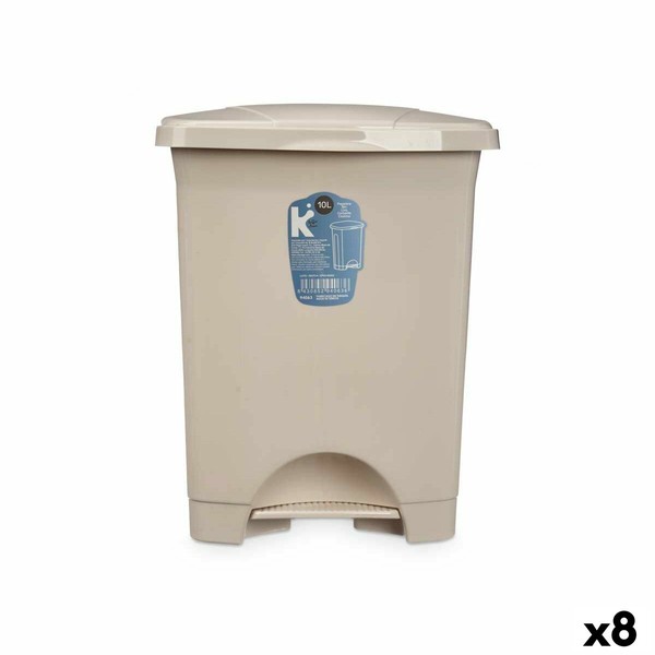 Poljinsanko Beige Muovinen 10 L (8 osaa)