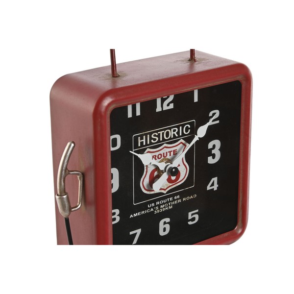 Stalinis laikrodis Home ESPRIT Punainen Vintage gasolinera