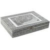 Korurasia Home ESPRIT Vihreä Hopeinen Puu Alumiini 27,5 x 20 x 5,4 cm
