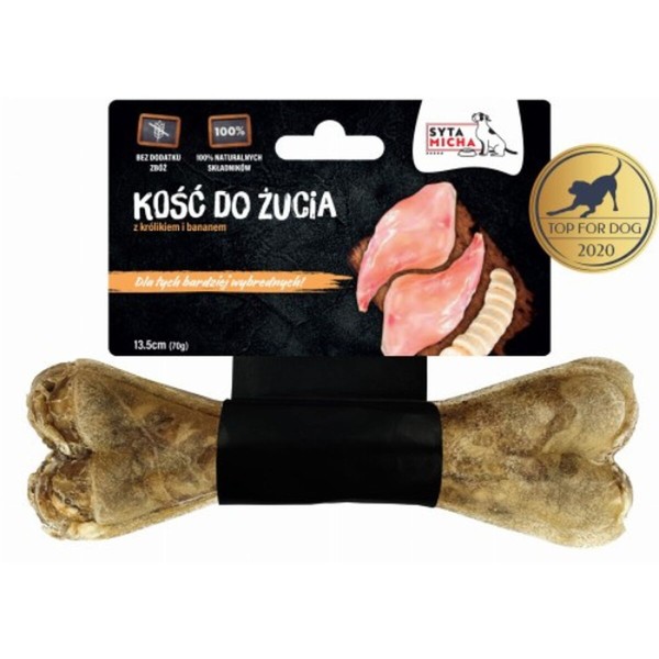 Užkandis šunims SYTA MICHA                                 Bananas Triušis 70 g