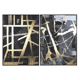 Canvas Home ESPRIT polistirols Canvas 103 x 4,5 x 143 cm