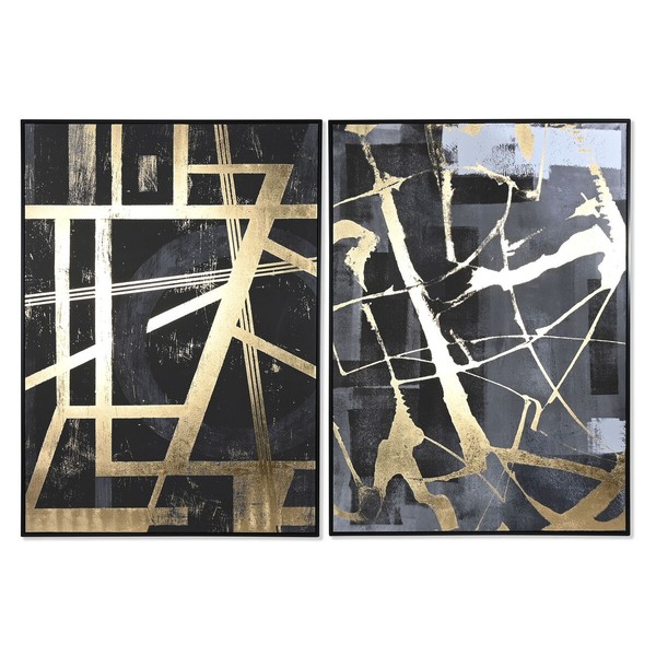 Canvas Home ESPRIT polistirols Canvas 103 x 4,5 x 143 cm