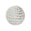 Koristepallo Home ESPRIT Valkoinen 12 x 12 x 12 cm