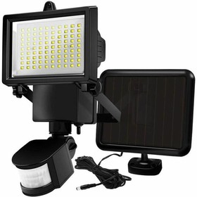 Solar-powered spotlight Lumi Garden Black