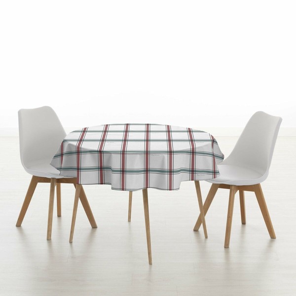 Pöytäliina Belum Elegant Christmas Valkoinen Monivärinen Ø 100 cm