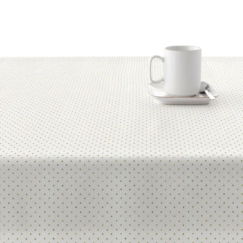 Скатерть из смолы, устойчивая к пятнам Belum Dots Gold Разноцветный 200 x 150 cm