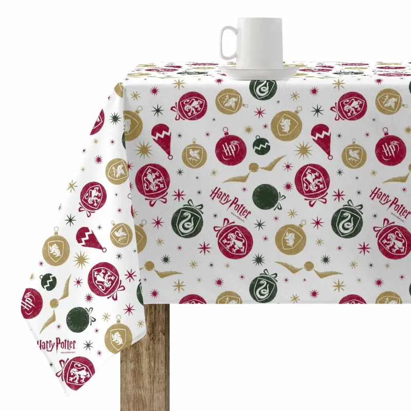 Dėmėms atspari derva dengta staltiesė Harry Potter Christmas Spalvotas 150 x 150 cm