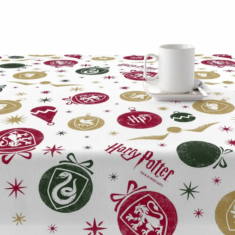 Dėmėms atspari derva dengta staltiesė Harry Potter Christmas Spalvotas 150 x 150 cm