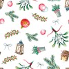 Traipiem izturīgs sveķu galdauts Belum Merry Christmas Daudzkrāsains 300 x 150 cm