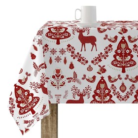 Dėmėms atspari derva dengta staltiesė Belum Merry Christmas Spalvotas 200 x 150 cm