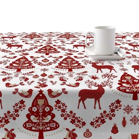 Dėmėms atspari derva dengta staltiesė Belum Merry Christmas Spalvotas 200 x 150 cm