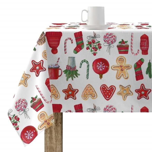 Dėmėms atspari derva dengta staltiesė Belum Merry Christmas Spalvotas 200 x 150 cm