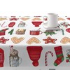 Dėmėms atspari derva dengta staltiesė Belum Merry Christmas Spalvotas 200 x 150 cm