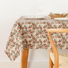 Dėmėms atspari derva dengta staltiesė Belum Mistletoe Spalvotas 200 x 150 cm