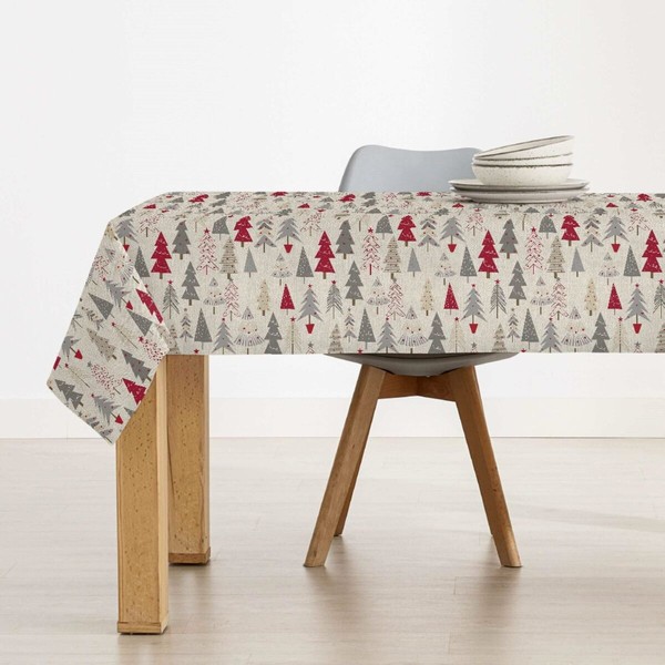 Dėmėms atspari derva dengta staltiesė Belum Merry Christmas Spalvotas 100 x 180 cm