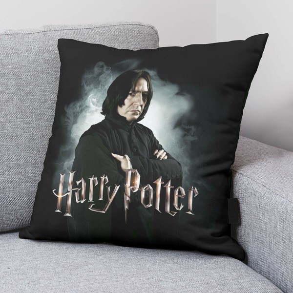 Pagalvėlės užvalkalas Harry Potter Severus Snape Juoda Spalvotas 50 x 50 cm