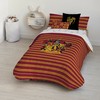 Ziemeļu pārvalks Harry Potter Gryffindor Shield Daudzkrāsains 175 Vītnes buklets 220 x 220 cm Gulta 135/140