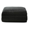 Reversible Bedspread HappyFriday Basic Dash Black 260 x 260 cm