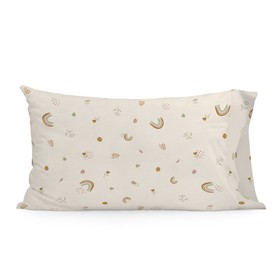 Pillowcase HappyFriday Mini Iris Multicolour 50 x 75 cm