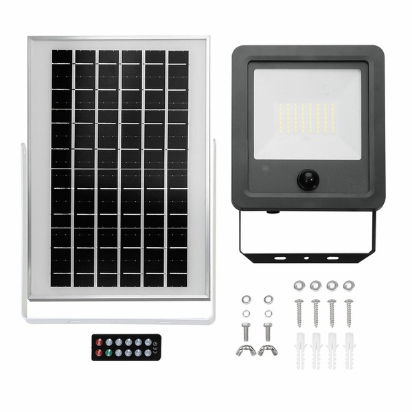 Prožektoru projektors EDM 31863 300 W 1800 Lm 3500 lm Solārais Kustības Sensors (6500 K)