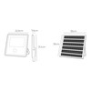 Floodlight/Projector Light EDM 31863 300 W 1800 Lm 3500 lm Solar Movement Sensor (6500 K)
