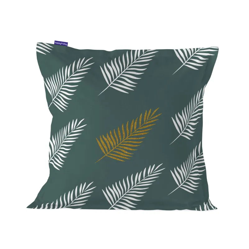Чехол для подушки HappyFriday Blanc Foliage mint Разноцветный 60 x 60 cm