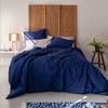 Пододеяльник HappyFriday BASIC Тёмно Синий 260 x 240 cm