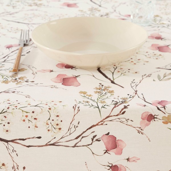 Tahroja estävä pöytäliina Belum 0120-342 Monivärinen 100 x 150 cm Gėlės