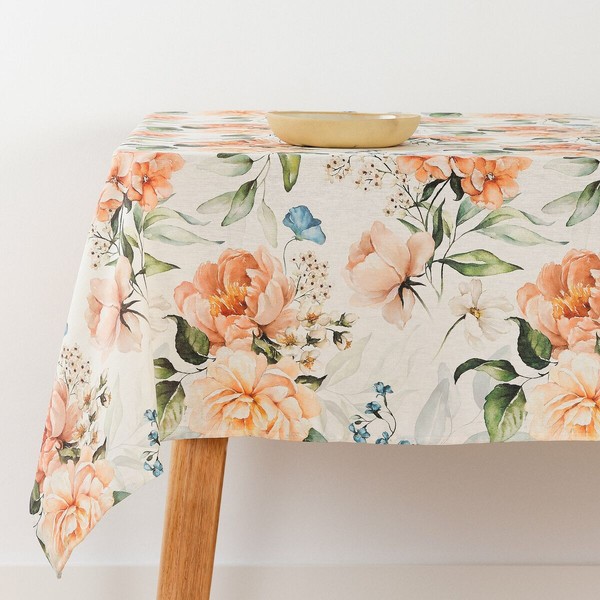 Dėmėms atspari staltiesė Belum 0120-394 Spalvotas 200 x 150 cm Gėlės