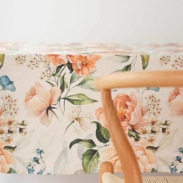 Dėmėms atspari staltiesė Belum 0120-394 Spalvotas 200 x 150 cm Gėlės