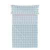 Bedding set HappyFriday Basic Kids Vichy Blue Single 2 Pieces