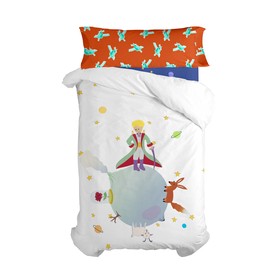 Antklodės užvalkalų rinkinys HappyFriday Le Petit Prince Spalvotas Lova 80/90 2 Dalys