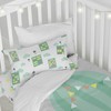 Duvet cover set HappyFriday Happynois Air Balloon Multicolour Baby Crib 2 Pieces