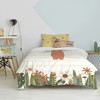 Antklodės užvalkalų rinkinys HappyFriday Mr Fox Jungle life  Spalvotas Lova 80 2 Dalys