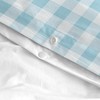 Antklodės užvalkalų rinkinys HappyFriday Basic Kids Mėlyna Lova 80/90 Gingham 2 Dalys