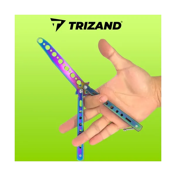 Butterfly Knife for Training - Rainbow
