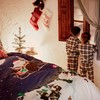 Antklodės užvalkalų rinkinys HappyFriday XMAS Spalvotas Lova 80/90 2 Dalys
