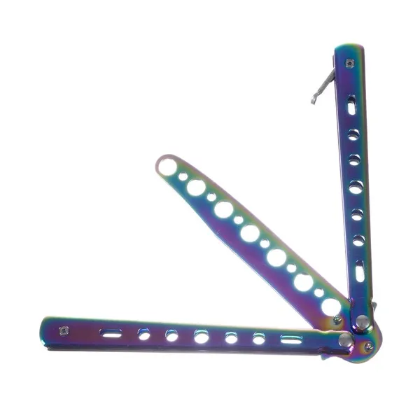 Butterfly Knife for Training - Rainbow