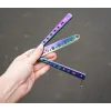 Butterfly Knife for Training - Rainbow