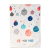 Virtuves Dvielis HappyFriday Xmas Ho Ho Ho Daudzkrāsains 70 x 50 cm (2 gb.)