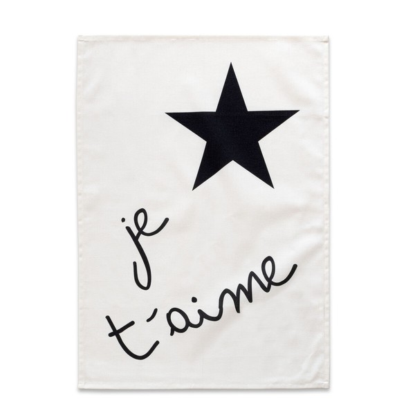 Virtuvės šluostė HappyFriday Blanc Amour Spalvotas 70 x 50 cm (2 vnt.)