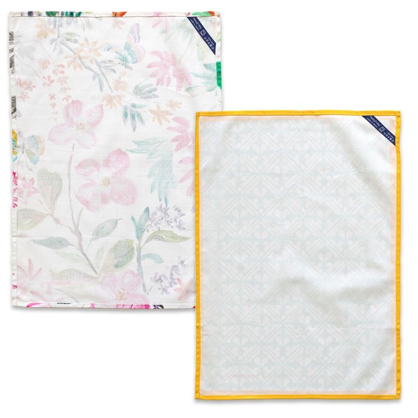 Kitchen Cloth HappyFriday Enchant Multicolour 70 x 50 cm (2 Units)