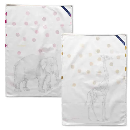 Keittiöliina HappyFriday Savanna Monivärinen 70 x 50 cm (2 osaa)