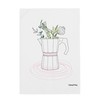 Keittiöliina HappyFriday Breakfast Monivärinen 70 x 50 cm (2 osaa)