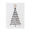 Kitchen Cloth HappyFriday Xmas Gold Multicolour 70 x 50 cm (2 Units)