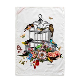 Keittiöliina HappyFriday Hanging Garden  Monivärinen 70 x 50 cm (2 osaa)