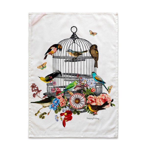 Virtuvės šluostė HappyFriday Hanging Garden  Spalvotas 70 x 50 cm (2 vnt.)
