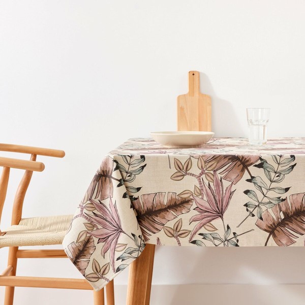 Pöytäliina Belum 0120-314 Beige 100 x 80 cm Gėlės