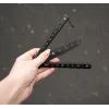 Butterfly Knife for Training - Black